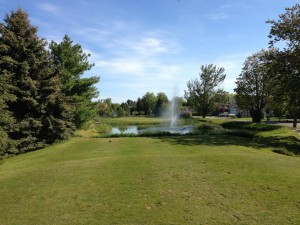 Hole #2 at Greenbush golf course.